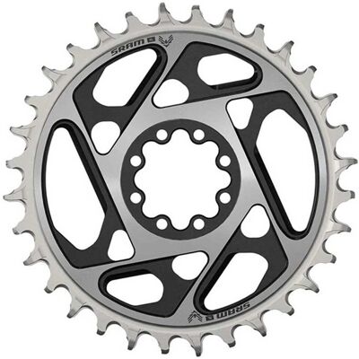 SRAM XX SL Eagle D1 T-Type Chainring - Black - 0mm Offset - MTB 1x12 SRAM XX SL Eagle D1 T-Type Chainring - Black - 0mm Offset - MTB 1x12