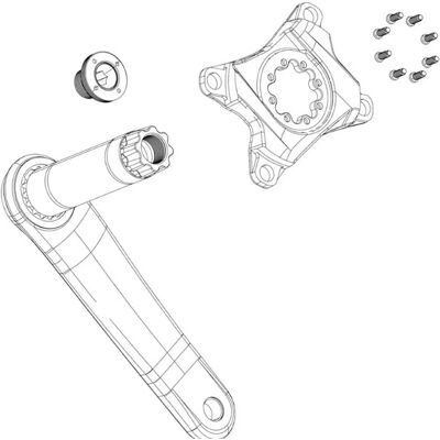 Sram XX Eagle T Bashguard - Beschermhoes voor mountainbike Sram XX Eagle T Bashguard - Beschermhoes voor mountainbike