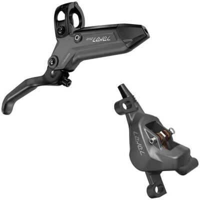 Freno a Disco SRAM Level Bronze Stealth 2 Pistoni - Nero Grigio - Freno a Disco Freno a Disco SRAM Level Bronze Stealth 2 Pistoni - Nero Grigio - Freno a Disco