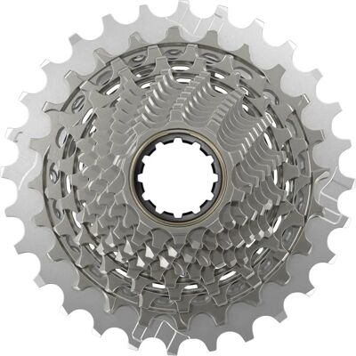 Cassette SRAM Red XG-1290 12V Gris - 10-28T - Publicité Cassette SRAM Red XG-1290 12V Gris - 10-28T - Publicité