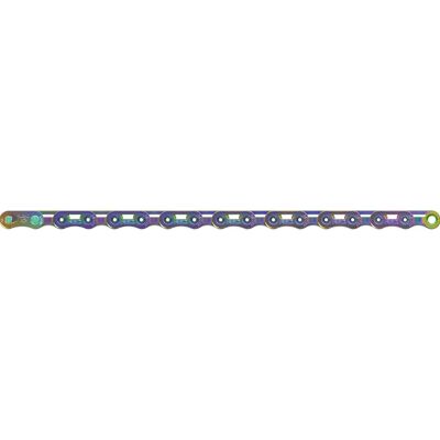 Sram Red E1 Regenboog Fiets Ketting - 12-speed Flattop 126 schakels Sram Red E1 Regenboog Fiets Ketting - 12-speed Flattop 126 schakels