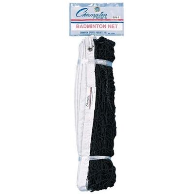 Champion Sports - BN10 - 21x2.5ft - 18-Ply Badminton Net Champion Sports - BN10 - 21x2.5ft - 18-Ply Badminton Net