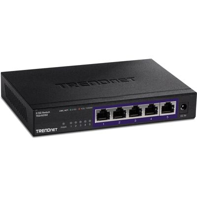 Trendnet TEG-S350 5-Port Gigabit Ethernet Wall Mount Switch Trendnet TEG-S350 5-Port Gigabit Ethernet Wall Mount Switch