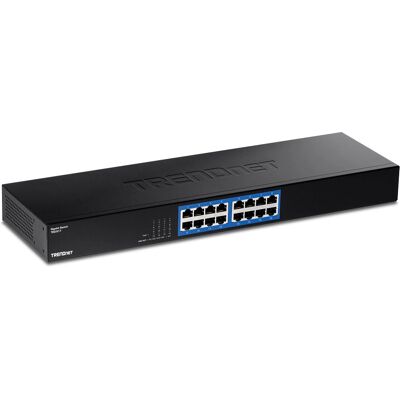 Switch Gigabit Trendnet TEG-S17 - 16 Ports - Montage en Rack Switch Gigabit Trendnet TEG-S17 - 16 Ports - Montage en Rack