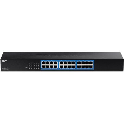 Switch Ethernet Gigabit Trendnet TEG-S25 - 24 Puertos - Montable en Rack - TAA Switch Ethernet Gigabit Trendnet TEG-S25 - 24 Puertos - Montable en Rack - TAA