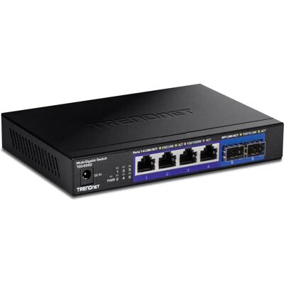 TRENDnet 6-Port Multi-Gig Switch - Wandmontage - V1.0R TRENDnet 6-Port Multi-Gig Switch - Wandmontage - V1.0R