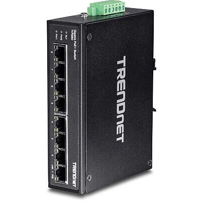 Trendnet TI-PG80 Hálózati kapcsoló - 8-portos Gigabit PoE - Fekete Trendnet TI-PG80 Hálózati kapcsoló - 8-portos Gigabit PoE - Fekete