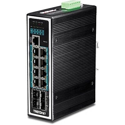 Switch Ethernet Gigabit gestionado Trendnet TI-PG1284i - 12 Puertos Switch Ethernet Gigabit gestionado Trendnet TI-PG1284i - 12 Puertos