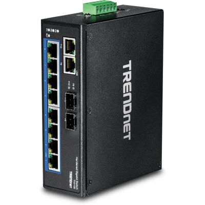 Switch réseau Trendnet TI-G102 - Noir - Publicité Switch réseau Trendnet TI-G102 - Noir - Publicité