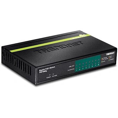 Switch Trendnet TPE-TG82G a 8 Porte Gigabit PoE+ - Switch di Rete Switch Trendnet TPE-TG82G a 8 Porte Gigabit PoE+ - Switch di Rete
