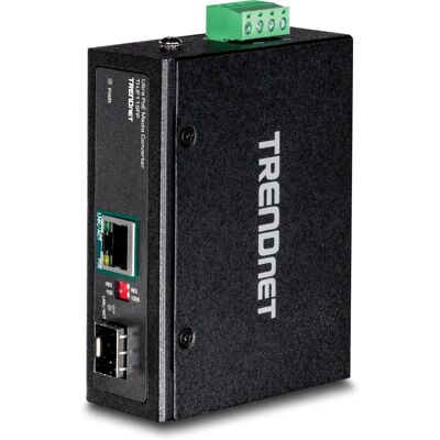 Trendnet TI-UF11SFP Convertisseur de Médias Réseau - Noir Trendnet TI-UF11SFP Convertisseur de Médias Réseau - Noir
