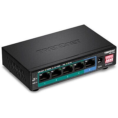 Switch di rete Trendnet TPE-LG50 - Ethernet Gigabit non gestito - Nero Switch di rete Trendnet TPE-LG50 - Ethernet Gigabit non gestito - Nero