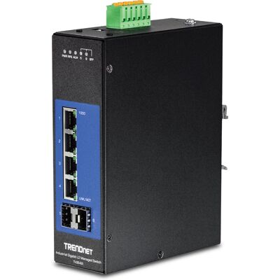 Switch Ethernet Gigabit Layer 2 Gestito Trendnet TI-G642i - Dispositivo di rete Switch Ethernet Gigabit Layer 2 Gestito Trendnet TI-G642i - Dispositivo di rete
