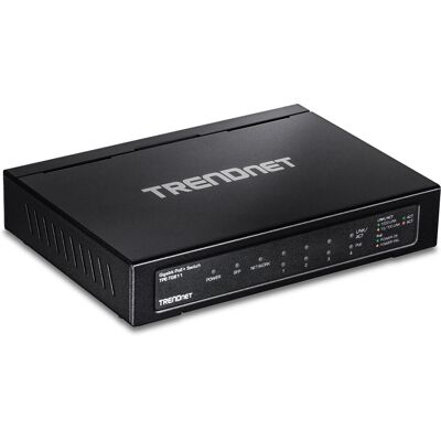 Switch di rete Trendnet TPE-TG611 - Ethernet Gigabit - PoE Nero Switch di rete Trendnet TPE-TG611 - Ethernet Gigabit - PoE Nero