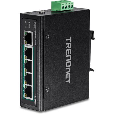 Trendnet TI-PG50 5-portos Gigabit PoE hálózati kapcsoló Trendnet TI-PG50 5-portos Gigabit PoE hálózati kapcsoló