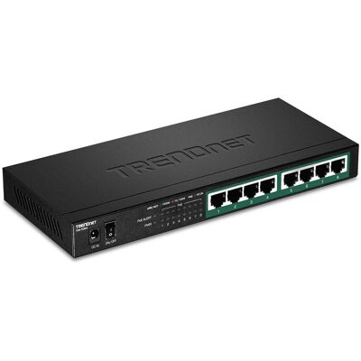 TRENDnet TPE-TG84 Hálózati kapcsoló - Gigabit PoE - Nem kezelhető TRENDnet TPE-TG84 Hálózati kapcsoló - Gigabit PoE - Nem kezelhető