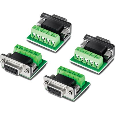Trendnet TI-S400 Seriële Adapter - RS-232 naar RS-422/RS-485 - Verpakking van 4 Trendnet TI-S400 Seriële Adapter - RS-232 naar RS-422/RS-485 - Verpakking van 4
