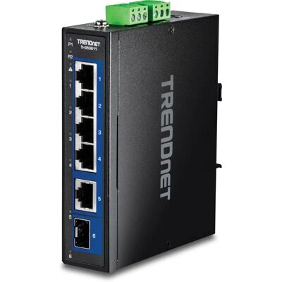 Trendnet Ti-G50611 - Industrieller 6-Port 2,5G DIN-Schaltgerät Trendnet Ti-G50611 - Industrieller 6-Port 2,5G DIN-Schaltgerät