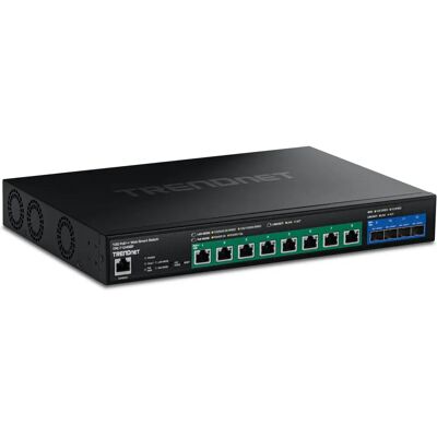 Trendnet TPE-7124SBF - Managed 10G Ethernet PoE Switch - 12 Ports Trendnet TPE-7124SBF - Managed 10G Ethernet PoE Switch - 12 Ports