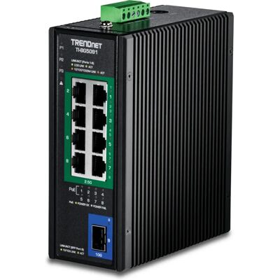 Trendnet TI-BG5091 Unmanaged 2.5G Ethernet Switch - Netzwerkswitch Trendnet TI-BG5091 Unmanaged 2.5G Ethernet Switch - Netzwerkswitch