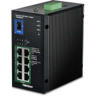 Trendnet - TI-BG5091B - 2.5G Ethernet - Netzwerkswitch Trendnet - TI-BG5091B - 2.5G Ethernet - Netzwerkswitch