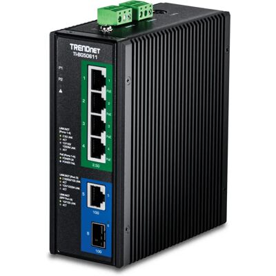 Trendnet 6-Port Industrieller 2.5G PoE++ Switch - Netzwerkgerät Trendnet 6-Port Industrieller 2.5G PoE++ Switch - Netzwerkgerät