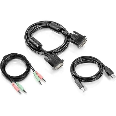 Trendnet TK-CD06 KVM-Kabel - 1,8 m Schwarz Trendnet TK-CD06 KVM-Kabel - 1,8 m Schwarz