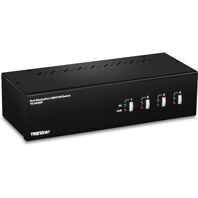 Trendnet TK-440DP KVM kapcsoló - 4K Ultra HD - Ezüst Trendnet TK-440DP KVM kapcsoló - 4K Ultra HD - Ezüst