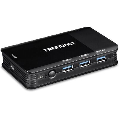 Trendnet TK-U404 Daten-Umschalter - 4 USB 3.1 Anschlüsse Trendnet TK-U404 Daten-Umschalter - 4 USB 3.1 Anschlüsse