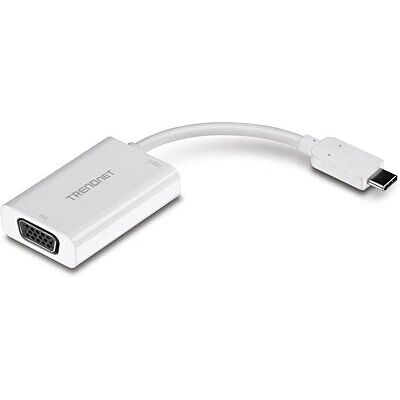 Trendnet TUC-VGA2 USB grafische adapter - 1920x1200 - Wit Trendnet TUC-VGA2 USB grafische adapter - 1920x1200 - Wit