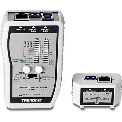 Probador de cables de red Trendnet TC-NT3 - Accesorios de red Probador de cables de red Trendnet TC-NT3 - Accesorios de red