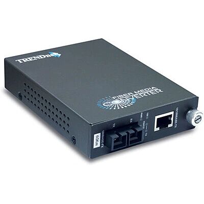 Convertidor de Medios de Fibra Trendnet TFC-110S60 - 200 Mbit/s - 60 km Convertidor de Medios de Fibra Trendnet TFC-110S60 - 200 Mbit/s - 60 km