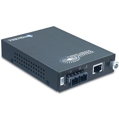 Convertitore di rete TRENDnet TFC-1000S50 - 50 km - Gigabit Ethernet Convertitore di rete TRENDnet TFC-1000S50 - 50 km - Gigabit Ethernet