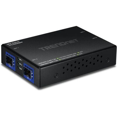 TRENDnet - TFC-G22SFP - 4-Port - 2x SFP - Switch TRENDnet - TFC-G22SFP - 4-Port - 2x SFP - Switch