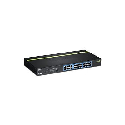 Switch de Red 24 Puertos Gigabit Trendnet TEG-S24G - Negro Switch de Red 24 Puertos Gigabit Trendnet TEG-S24G - Negro