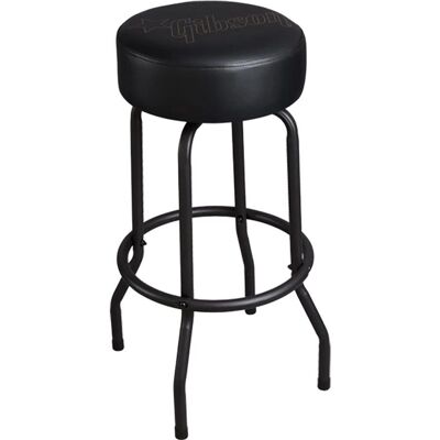 Gibson Standard Logo Black Bar Stool - Bar Stool Gibson Standard Logo Black Bar Stool - Bar Stool