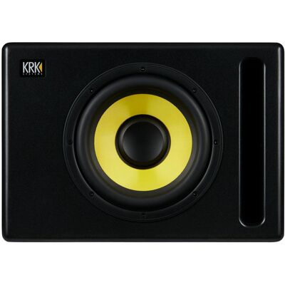 KRK S10.4 Active Subwoofer - 160W, 10 Inch Glass Woofer, Black KRK S10.4 Active Subwoofer - 160W, 10 Inch Glass Woofer, Black