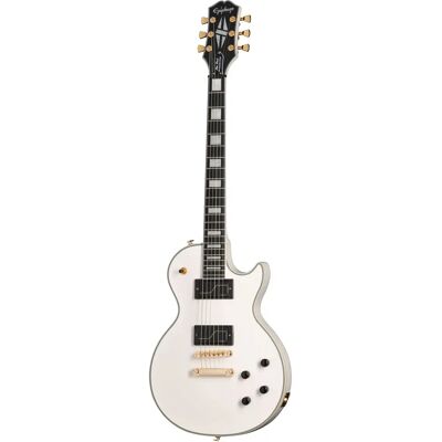 Epiphone Matt Heafy Origins Les Paul Custom Bone White - Elektrische Gitarre Epiphone Matt Heafy Origins Les Paul Custom Bone White - Elektrische Gitarre