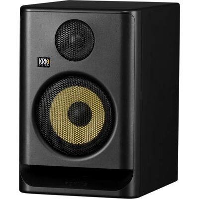 KRK Rokit 5 G5 Aktywne monitory studyjne - Żółty i Czarny KRK Rokit 5 G5 Aktywne monitory studyjne - Żółty i Czarny