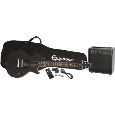 Epiphone Les Paul Player Pack Ebony - Zestaw dla początkujących Gitary Elektrycznej Epiphone Les Paul Player Pack Ebony - Zestaw dla początkujących Gitary Elektrycznej
