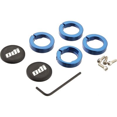 ODI Lock-Ringe blau 7 mm für Lock-On-System - Zubehör ODI Lock-Ringe blau 7 mm für Lock-On-System - Zubehör