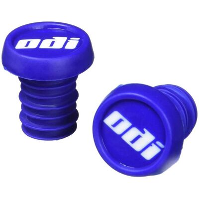 Embouts de Guidon BMX ODI - Bleu, Installation Facile, Paire - Publicité Embouts de Guidon BMX ODI - Bleu, Installation Facile, Paire - Publicité