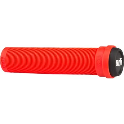 Puños BMX ODI Longneck - 135mm Rojo Fuego - Manillar BMX Puños BMX ODI Longneck - 135mm Rojo Fuego - Manillar BMX
