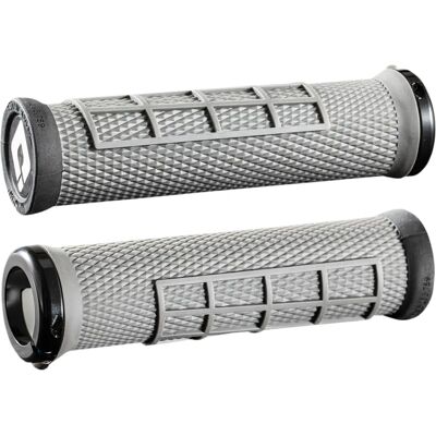 Poignées de guidon ODI Elite Flow - Graphite/Noir - 130mm - Poignées - Publicité Poignées de guidon ODI Elite Flow - Graphite/Noir - 130mm - Poignées - Publicité