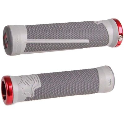 ODI AG-2 Aaron Gwin V2.1 Lock-On Grips - Grå - Sykkeltilbehør ODI AG-2 Aaron Gwin V2.1 Lock-On Grips - Grå - Sykkeltilbehør