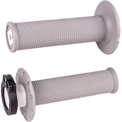 ODI MX V2 Hellgraue Lock-On Griffe - Ohne Waffel - Motorrad Zubehör ODI MX V2 Hellgraue Lock-On Griffe - Ohne Waffel - Motorrad Zubehör
