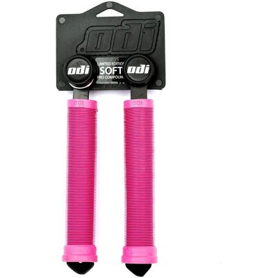 Chwyty BMX Odi Longneck SLX - 160mm, Różowe, Bez Flanszy Chwyty BMX Odi Longneck SLX - 160mm, Różowe, Bez Flanszy