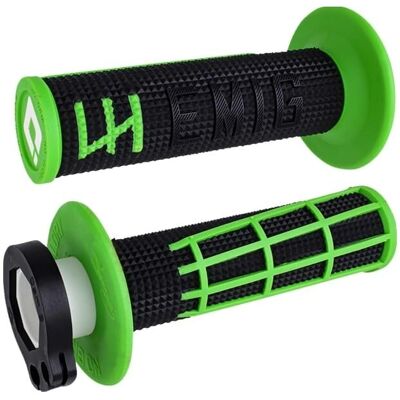 Empuñaduras ODI EMIG 2.0 V2 Lock-On - Negro Empuñaduras ODI EMIG 2.0 V2 Lock-On - Negro