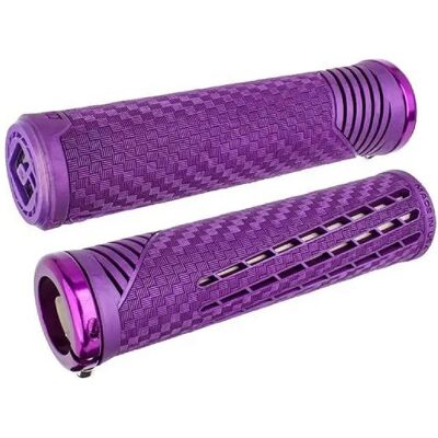ODI CF Violett Manopole Lock-On V2.1 per Bicicletta ODI CF Violett Manopole Lock-On V2.1 per Bicicletta