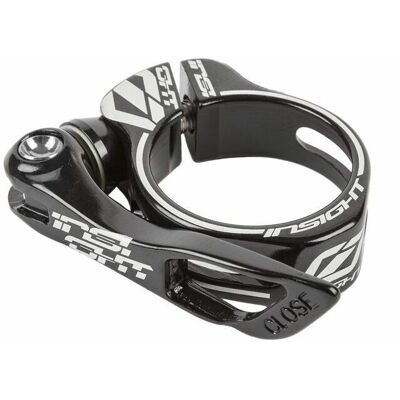 Collier de selle INSIGHT - Aluminium léger, fermeture rapide, 31,8mm - Publicité Collier de selle INSIGHT - Aluminium léger, fermeture rapide, 31,8mm - Publicité